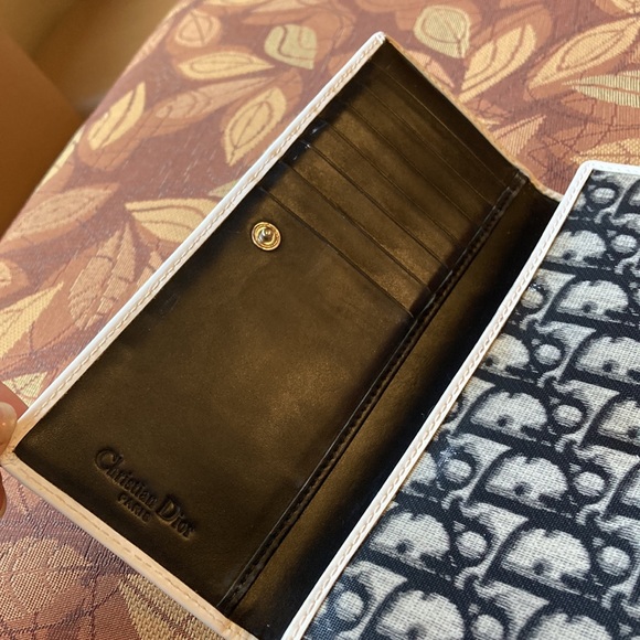 Authentic Dior Monogram Long Oblique Canvas with No. 2 Wallet CD CM1013 - Picture 8 of 16